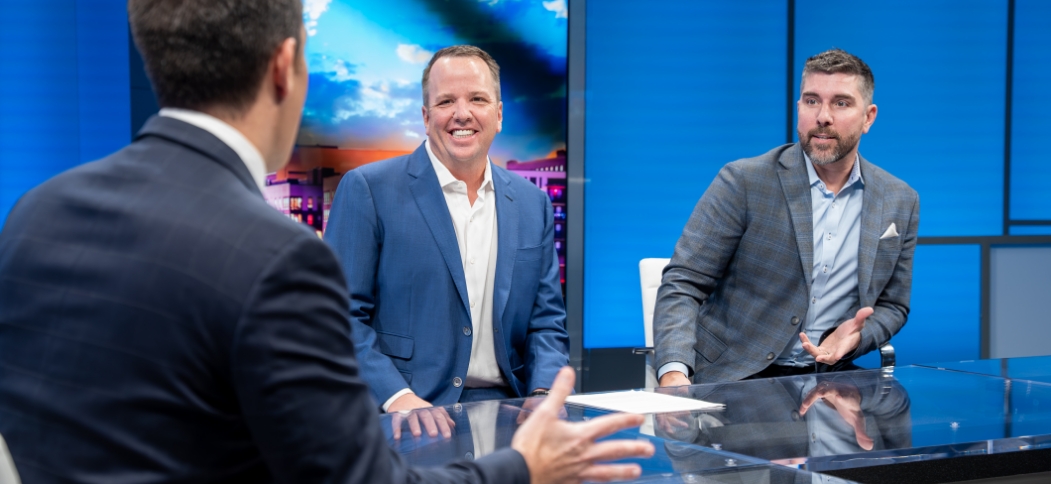 advisors in TV studio